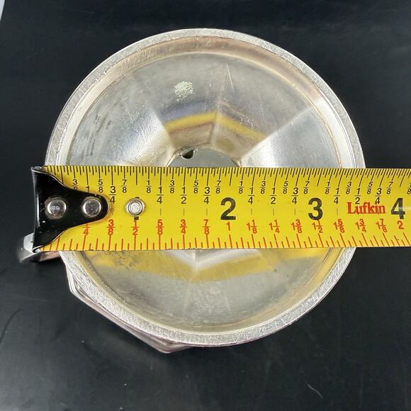 Vintage Art Deco Barbour Silver Co Silverplate Sugar Bowl Mono 5309 - Picture 10 of 10